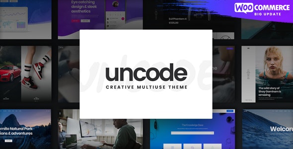 ThemeForest Nulled Uncode v2.3.6 - Creative Multiuse WordPress Theme