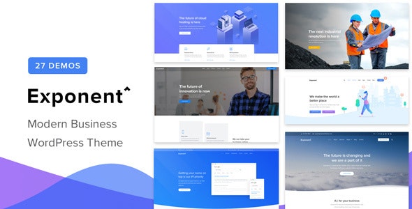 Nulled ThemeForest Exponent v1.2.9.0 - Modern Multi-Purpose Business Theme