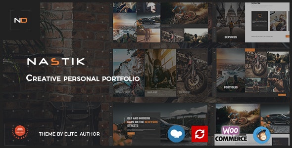 Nulled ThemeForest Nastik v3.6 - Creative Portfolio WordPress Theme
