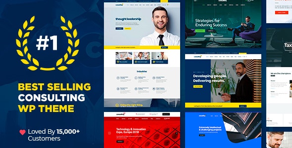 ThemeForest Nulled Consulting v6.1.1 - Business Finance WordPress Theme