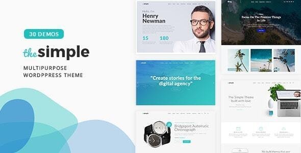 ThemeForest Nulled The Simple v2.6.1 - Business WordPress Theme