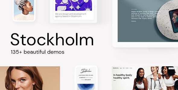 Nulled ThemeForest Stockholm v7.8 - A Genuinely Multi-Concept Theme