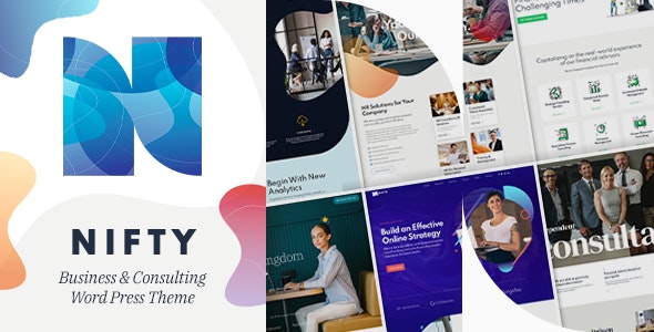 ThemeForest Nulled Nifty v1.0.6 - Business Consulting WordPress Theme